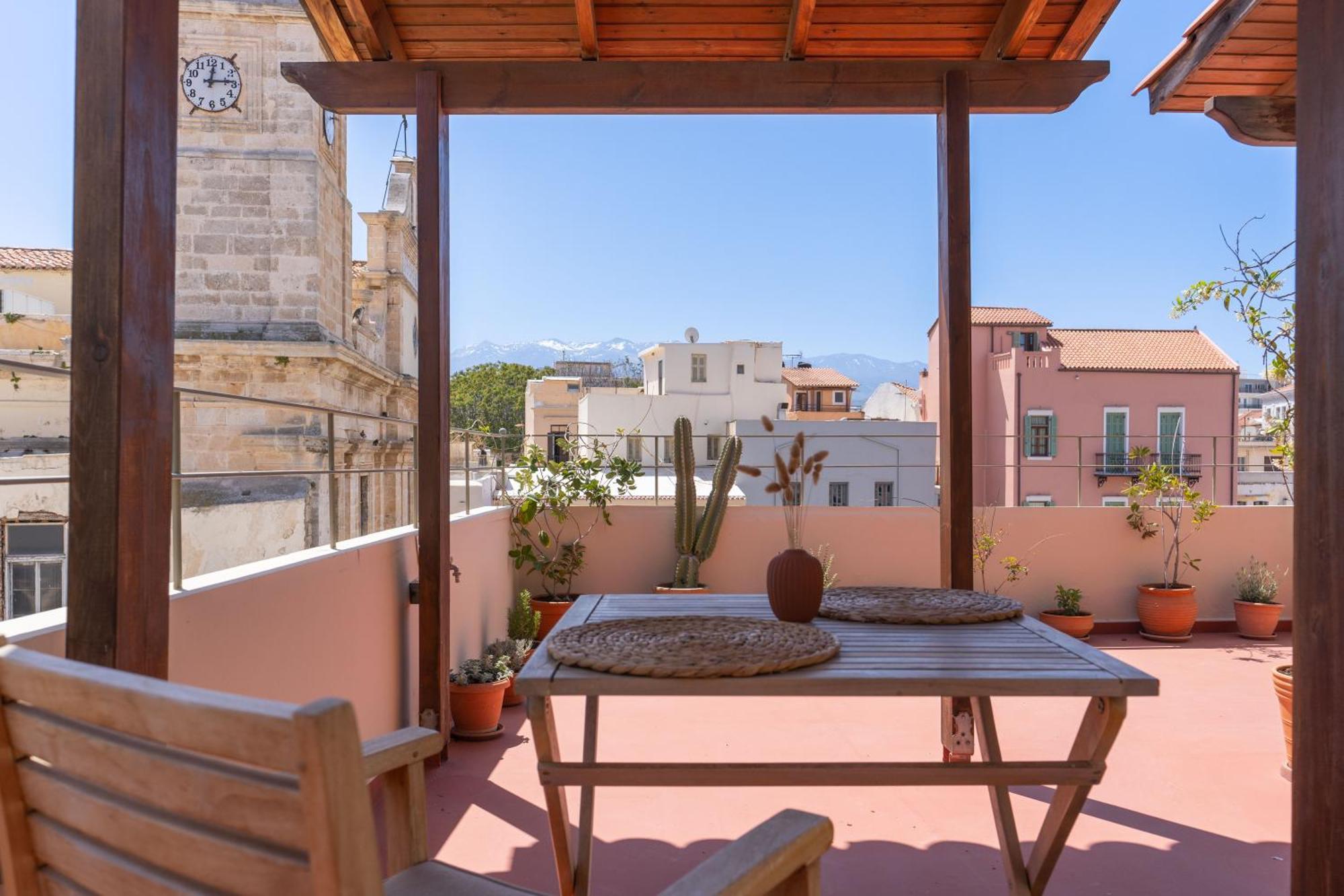 Lidra Rooms Chrissi Akti Chania Exterior foto
