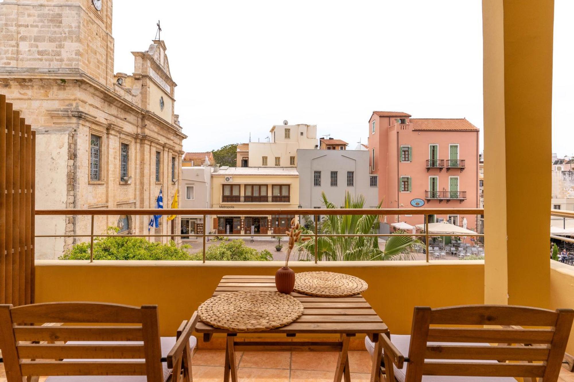 Lidra Rooms Chrissi Akti Chania Exterior foto