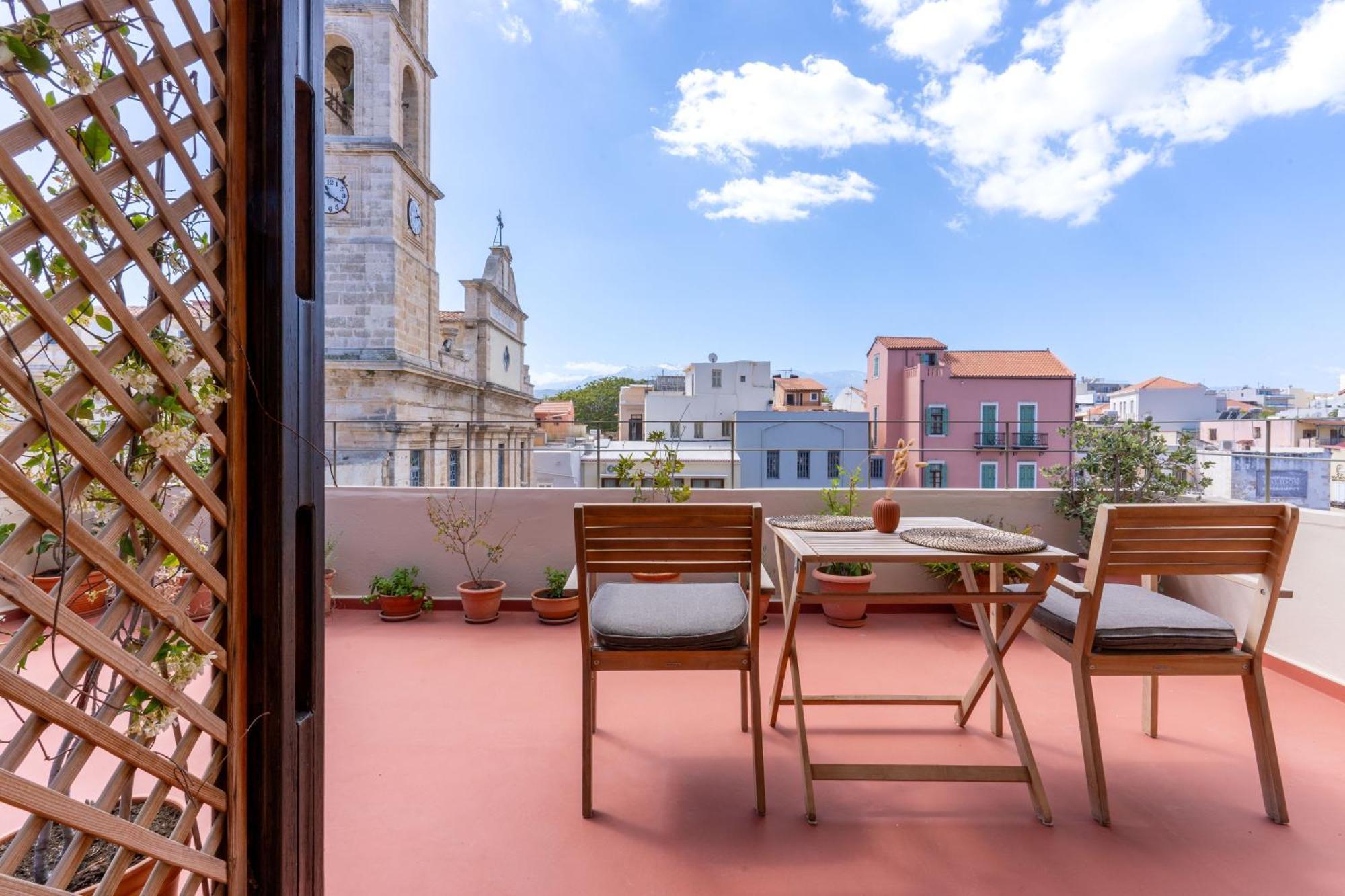 Lidra Rooms Chrissi Akti Chania Exterior foto
