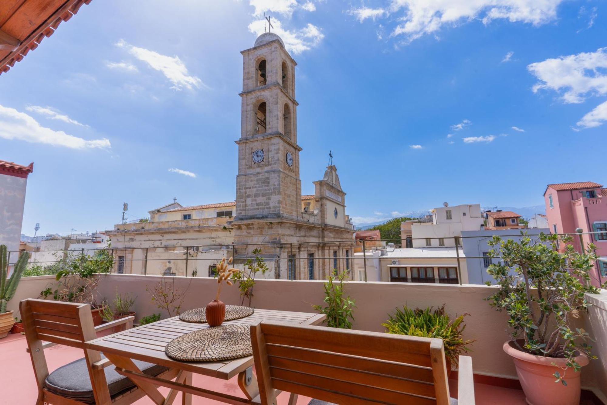 Lidra Rooms Chrissi Akti Chania Exterior foto